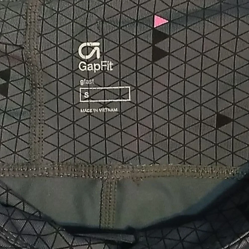GAP Fit Gray Yoga Capris, S - Picture 2 of 6